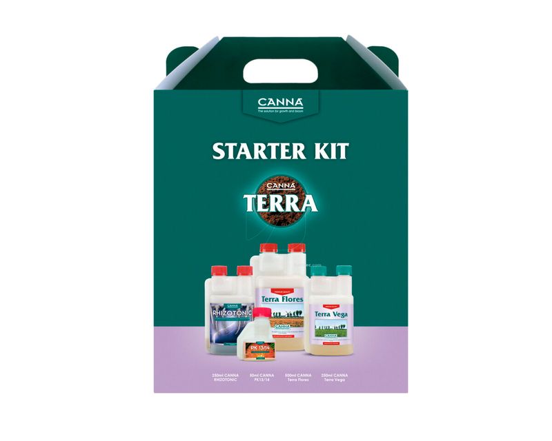 Canna Terra Starter Kit | Kit fertilizantes tierra