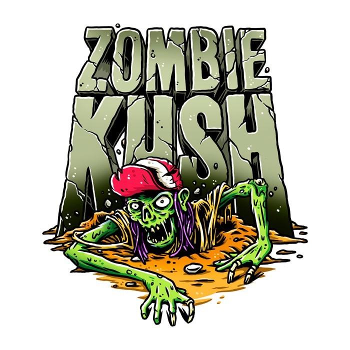 Zombie Kush Ripper Seeds | Índica potente, sabor dulce y resinoso