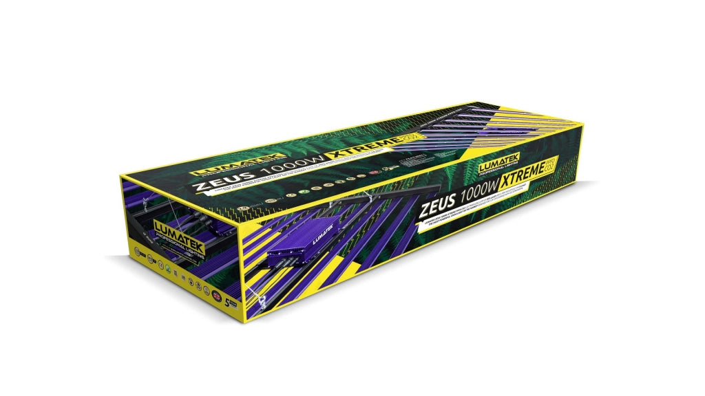 ZEUS 1000W Extrema PPFD CO2