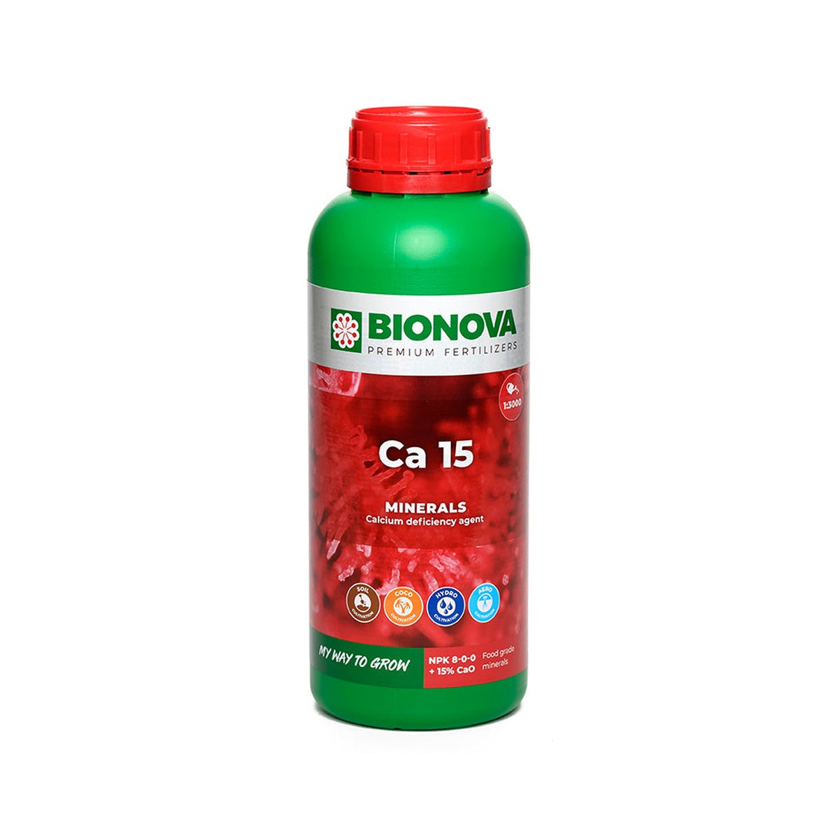 Ca 15 Bio Nova - vista del envase
