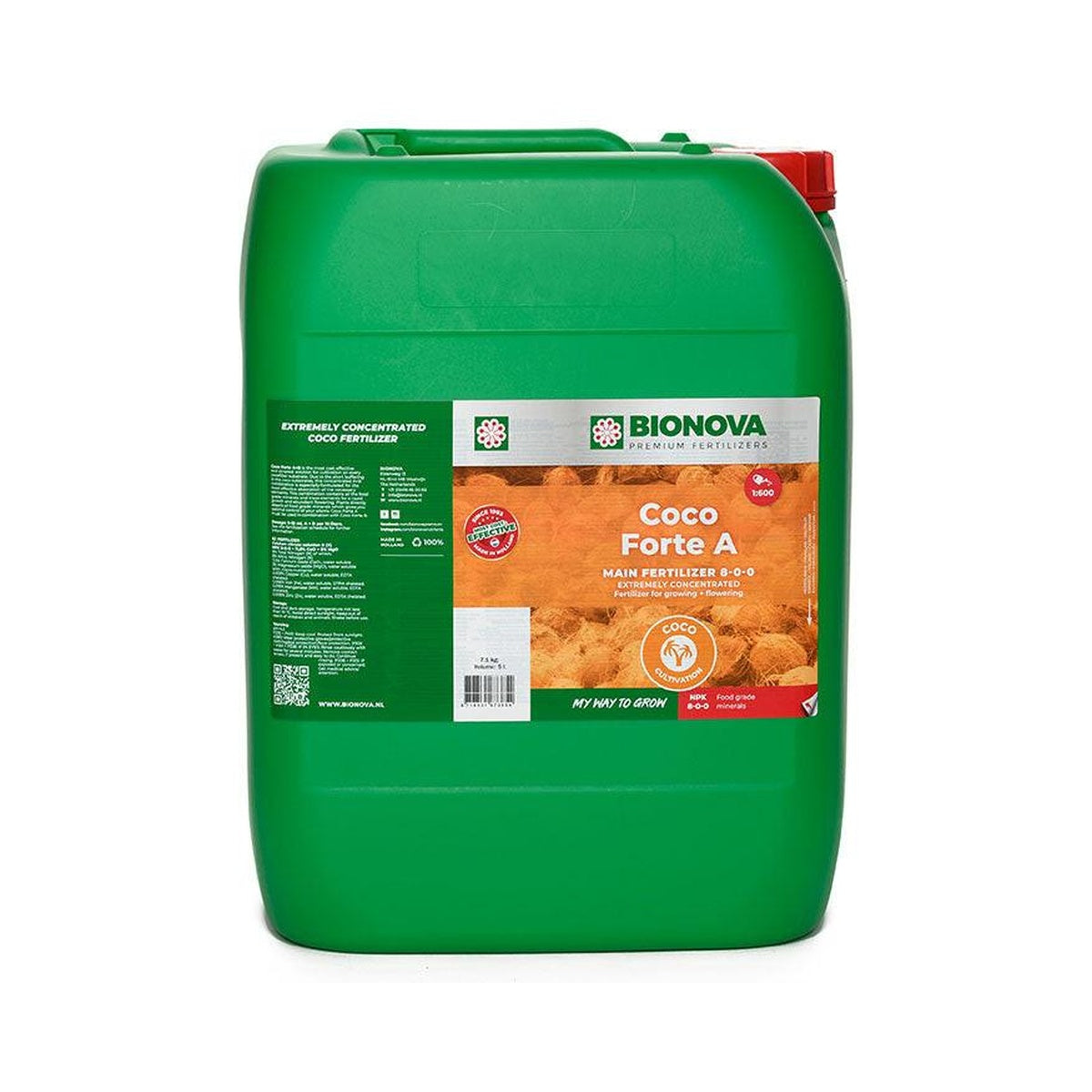 Coco Forte A Bio Nova - vista del envase