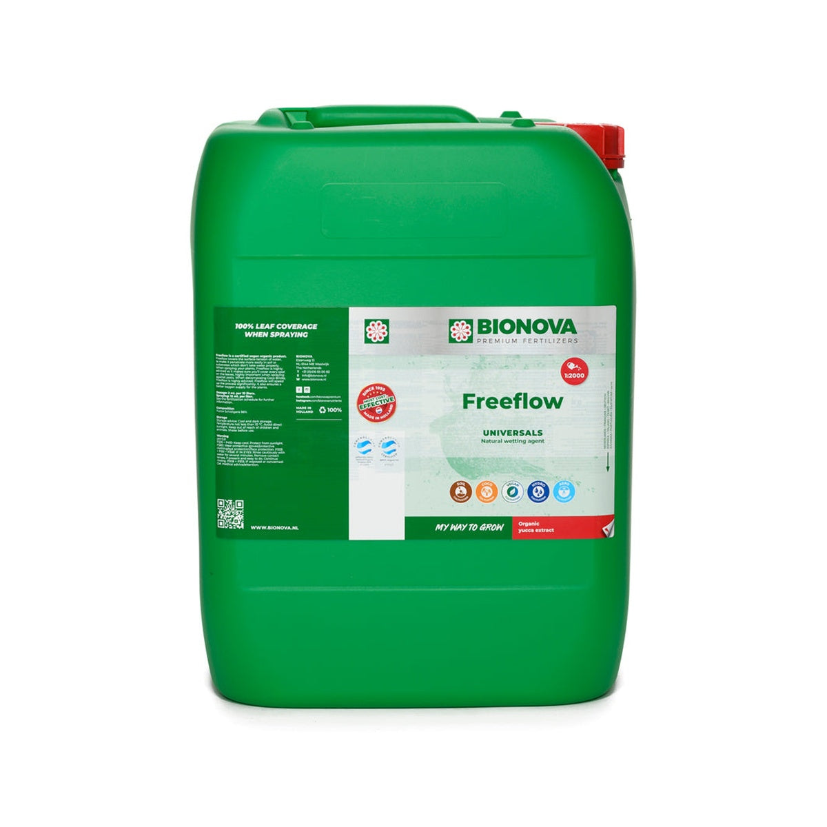 Free Flow Bio Nova - vista del envase