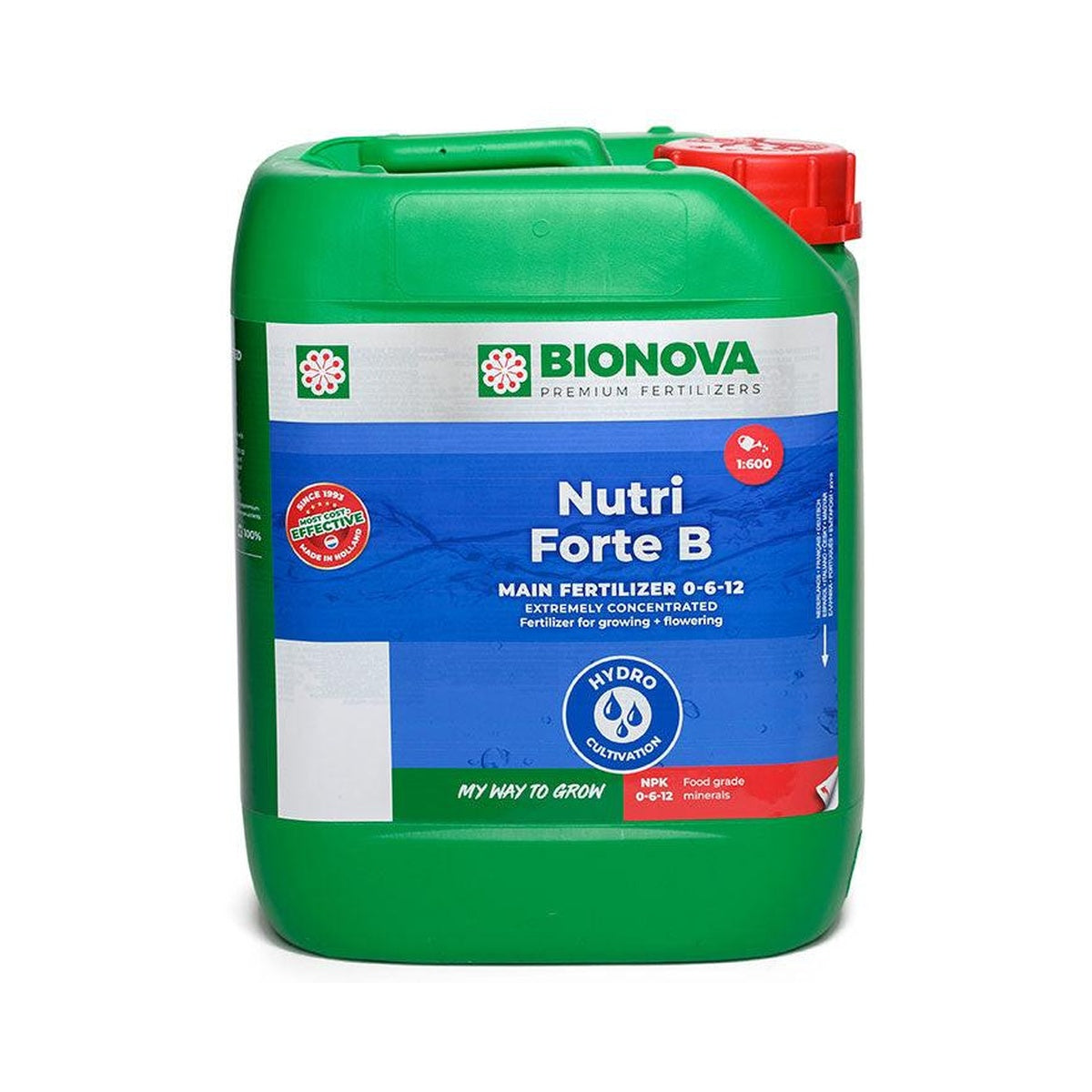 Nutri Forte B Bio Nova - vista del envase
