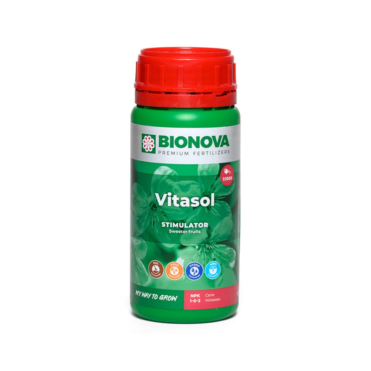 Vitasol Bio Nova - vista del envase