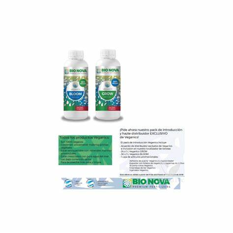 Veganic Intro Pack Bio Nova | Fertilizantes veganos