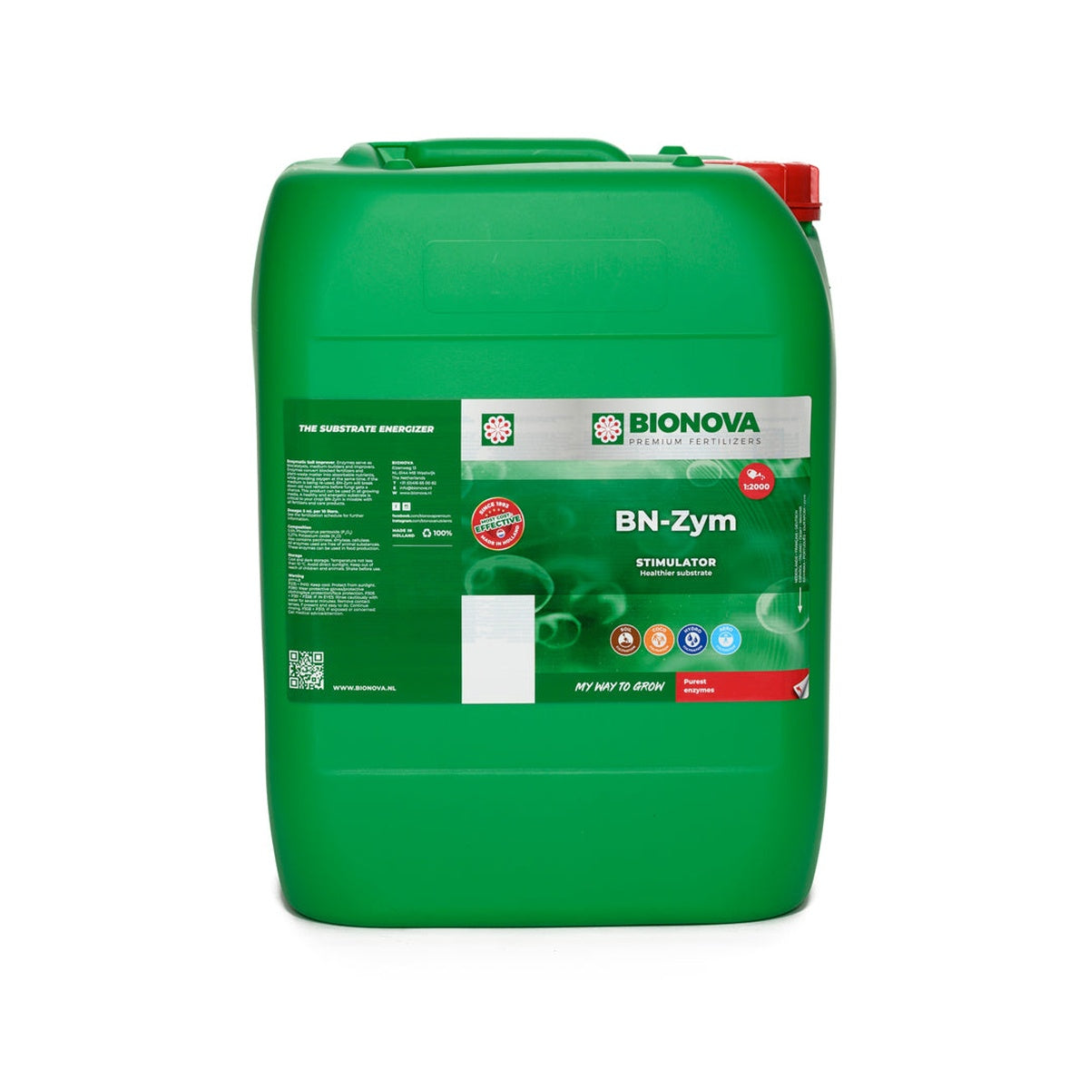 BN-Zym Bio Nova - vista del envase
