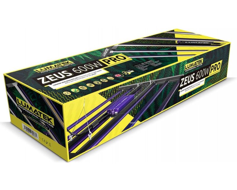 Sistema LED Lumatek Zeus 600W Pro 3.1 Cultivo Indoor