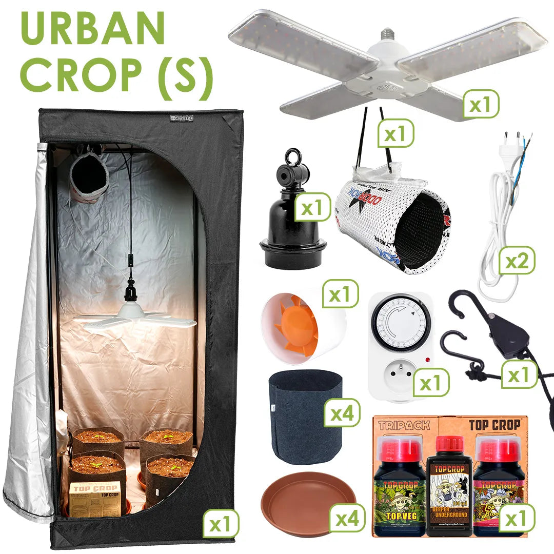 Kit Cultivo Indoor Urban Crop S 60x60 | LED 120W Agrolite + CultiBox