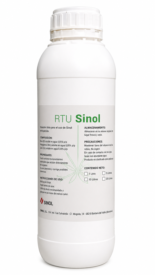 SINOL RTU SWEET | Neutralizador en gel