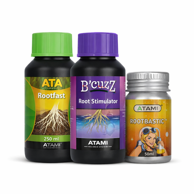 Pack Raíces Pro Atami – Rootfast + Root Stimulator + Rootbastic
