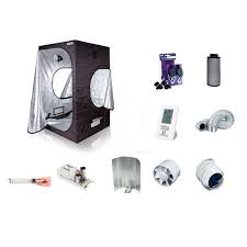KIT DARK BOX ECO 120 – Armario de cultivo completo 120x120x200