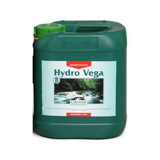 CANNA Hydro Vega B Agua Dura — fotografía de referencia de la gama, envase de 10 L