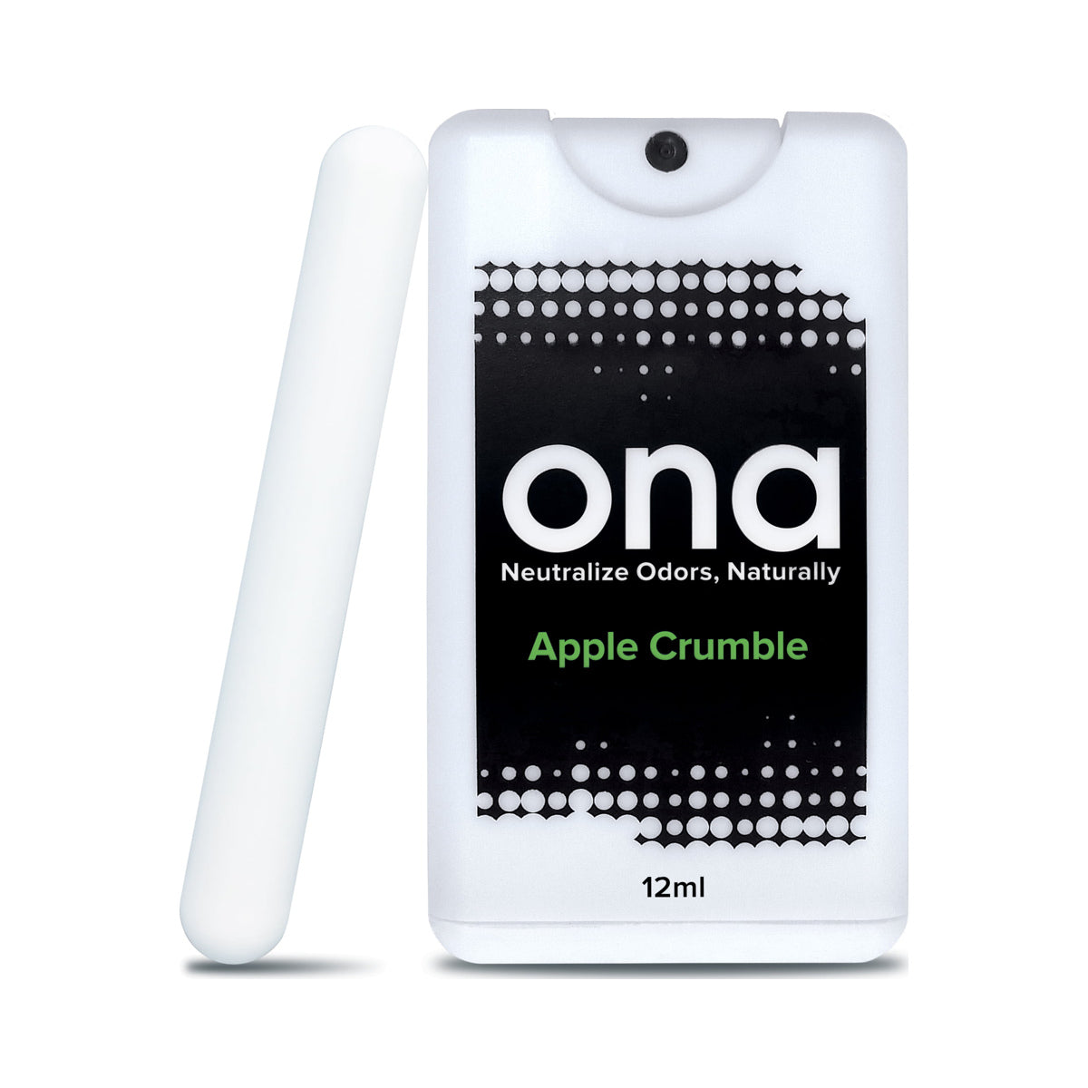 ONA Card Sprayer Apple Crumble 12 ml, fotografía real del fabricante sobre fondo blanco