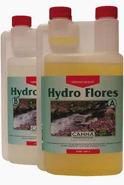 Hydro Flores A+B CANNA Agua Dura | Fertilizante base floración hidroponía