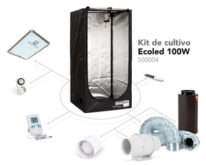kit-de-cultivo-ecoled-100w armarios invernaderos plastico 