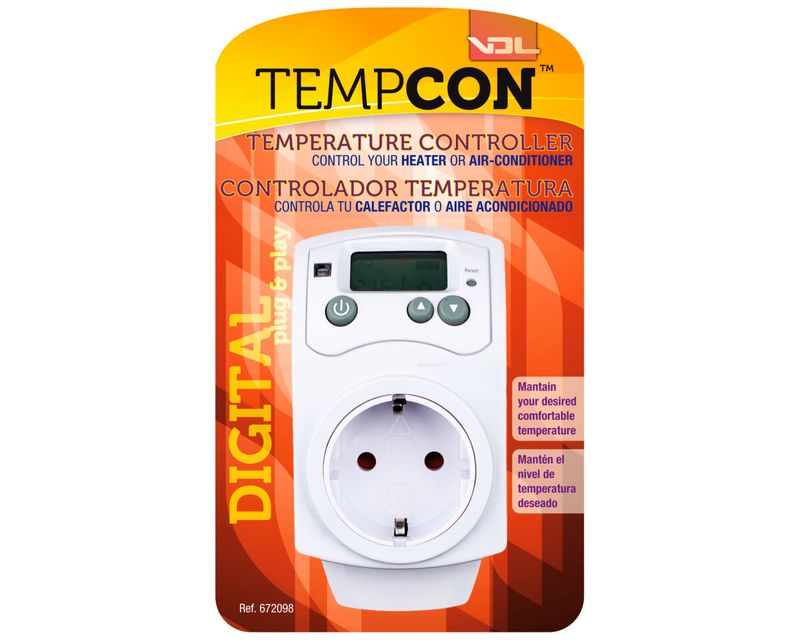tempcon revoluciones potencimetro motor extractor enchufe