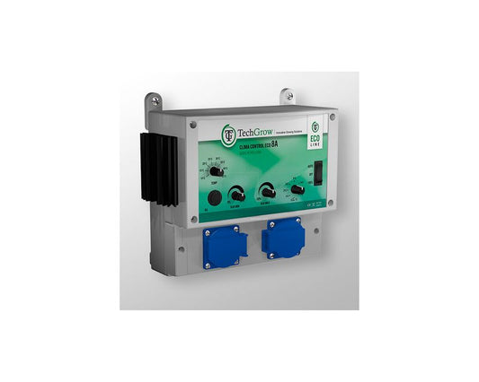 control-clima-eco-8-a-con-sonda-temp-5-m revoluciones potencimetro motor fan extracto renchufe control 