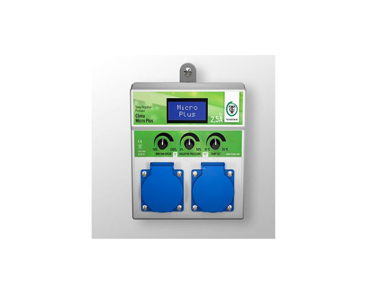 control-clima-micro-plus-2x2-presion-neg-5-a-sin-so revoluciones potencimetro motor fan extracto renchufe control 